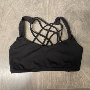 Lululemon Free to Be Bra - Wild 
Light Support, A/B Cup, size 6